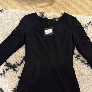 The Kooples Black Long Sleeve Dress